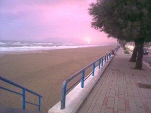 Tramonto a Terracina
