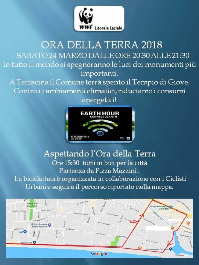 locandina ora della terra 2018